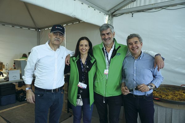 Antonio Campoy, Magda Tatay, Paco Prado y Juan Carlos Menéndez